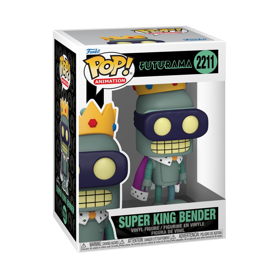 Futurama - Super King Bender (Pop! Vinyl)