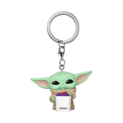 The Mandalorian And Grogu (2026) - Grogu With Food Pocket Keychain (Pop! Vinyl)