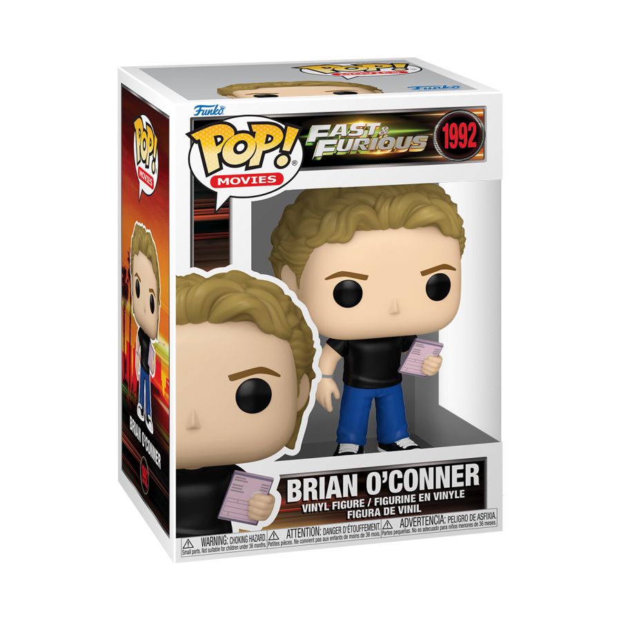 Fast And Furious - Brian O'Conner (Pop! Vinyl)