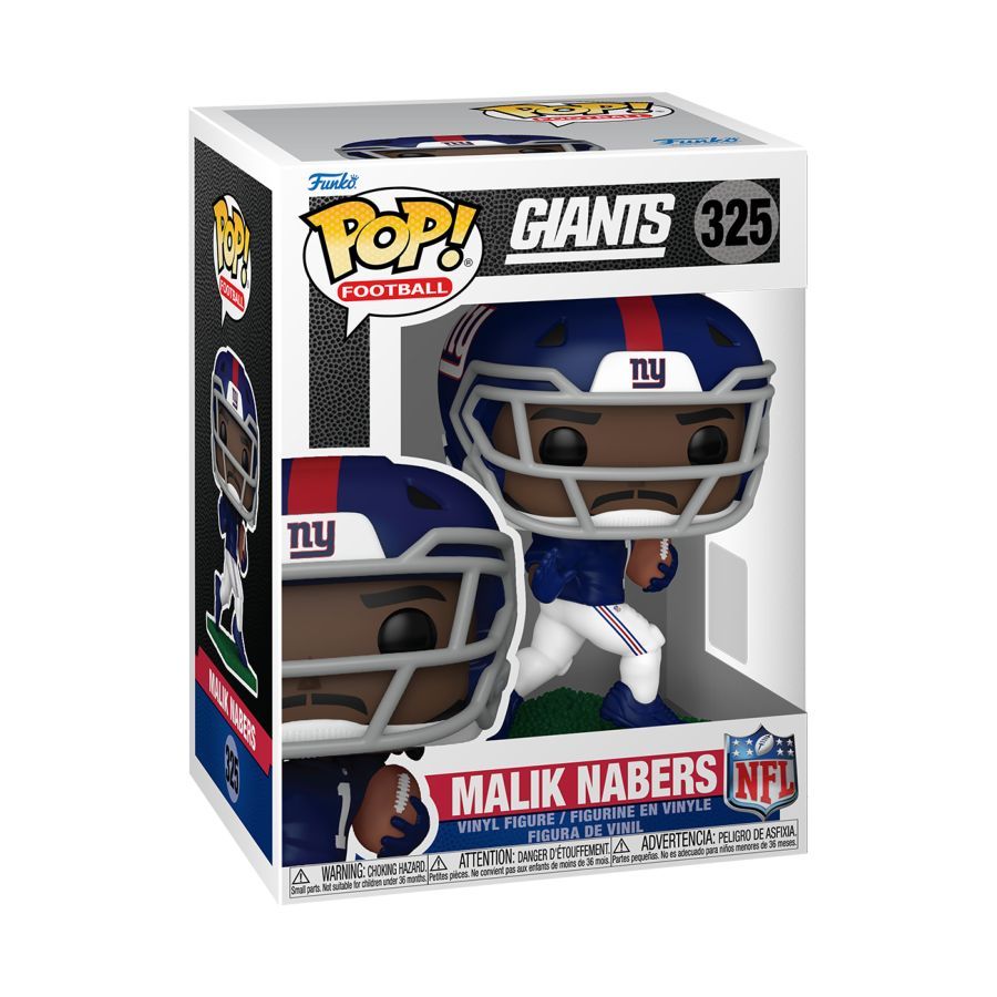 NFL: Giants – Malik Nabers (Pop! Vinyl)