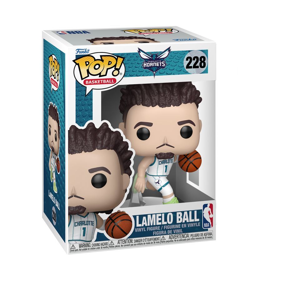 NBA: Hornets – Lamelo Ball Home (Pop! Vinyl)