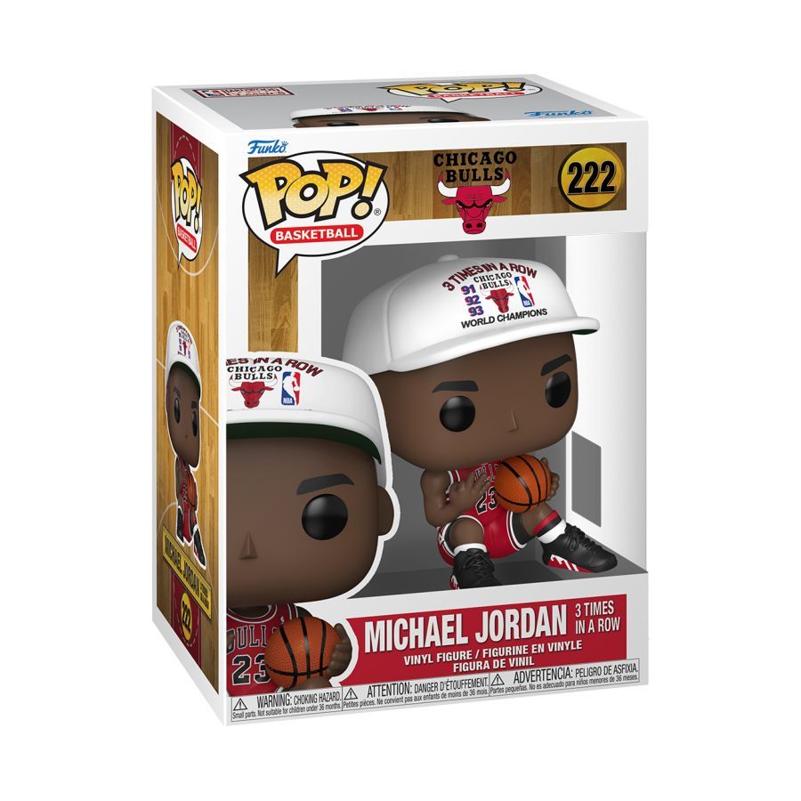 NBA: Bulls – Michael Jordan 3 in a Row (Pop! Vinyl)