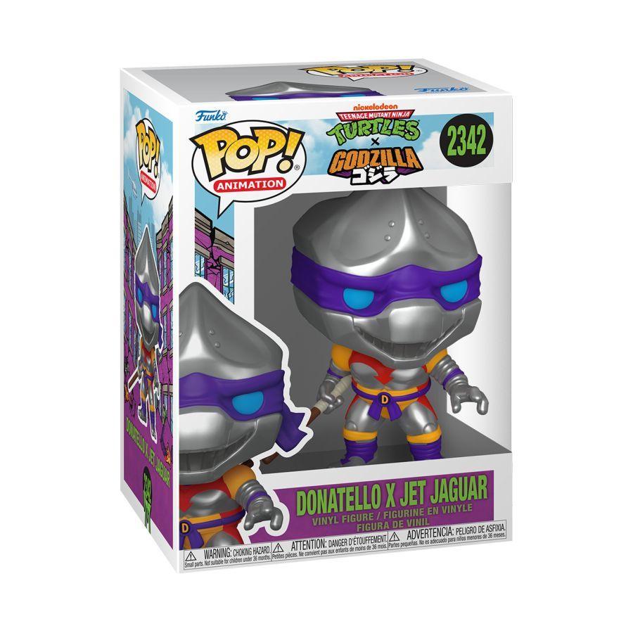Teenage Mutant Ninja Turtles X Godzilla – Donatello X Jet Jaguar (Pop! Vinyl)