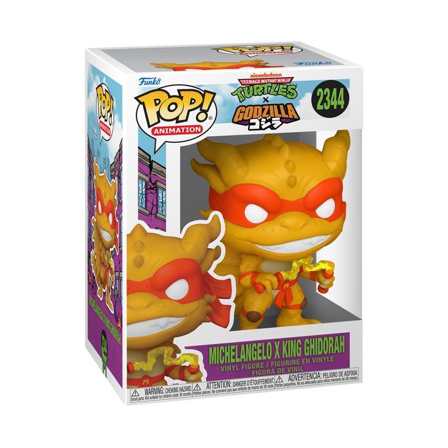Teenage Mutant Ninja Turtles X Godzilla – Michelangelo X Ghidorah (Pop! Vinyl)