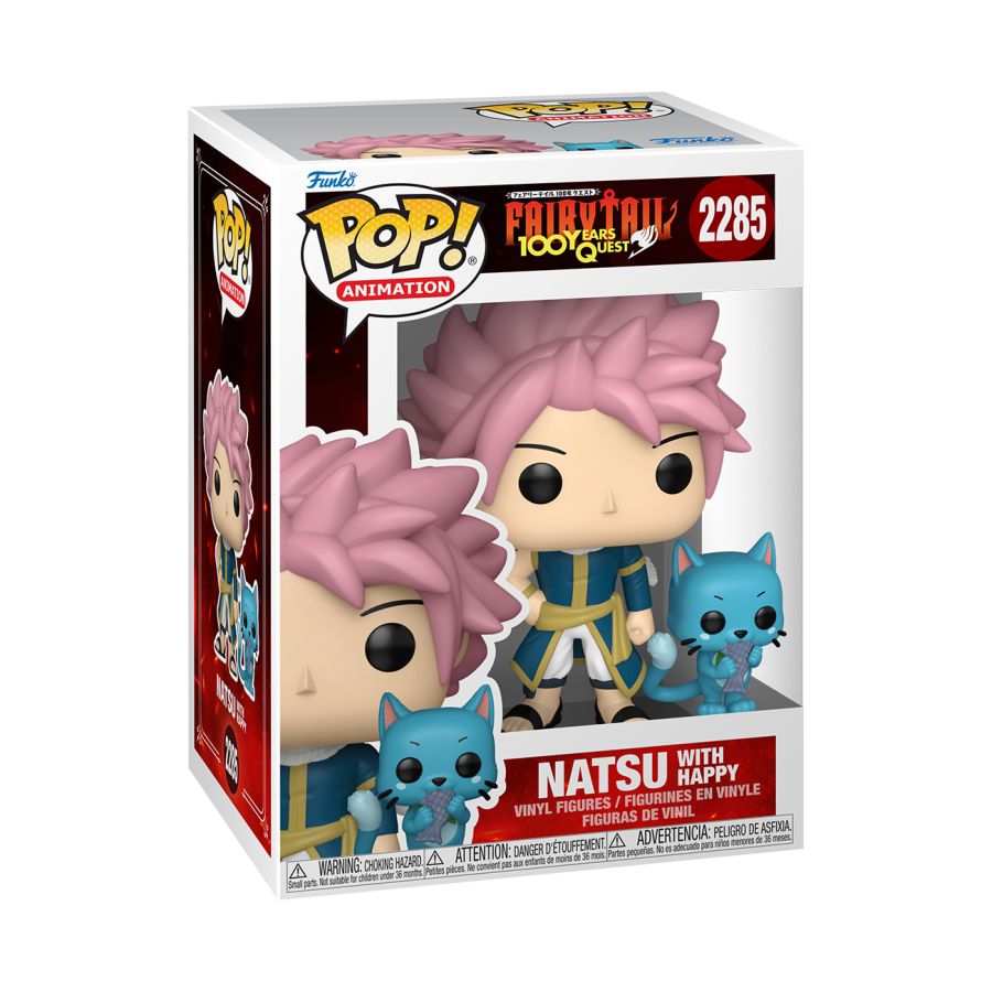 Fairy Tail: 100 Year Quest - Natsu And Happy (Pop! Vinyl)