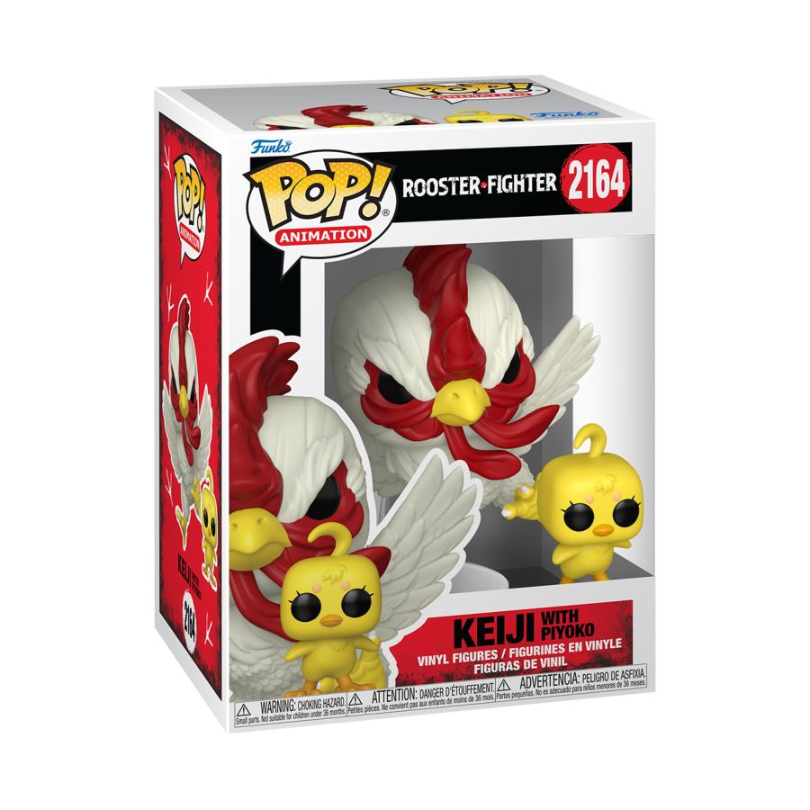 Rooster Fighter - Keiji With Piyoko (Pop! Vinyl)