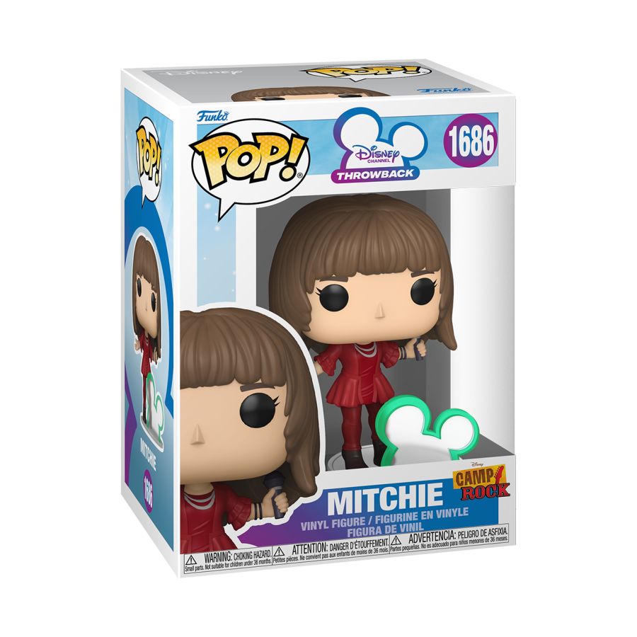 Camp Rock - Mitchie Torres With Disney Channel Logo (Pop! Vinyl)