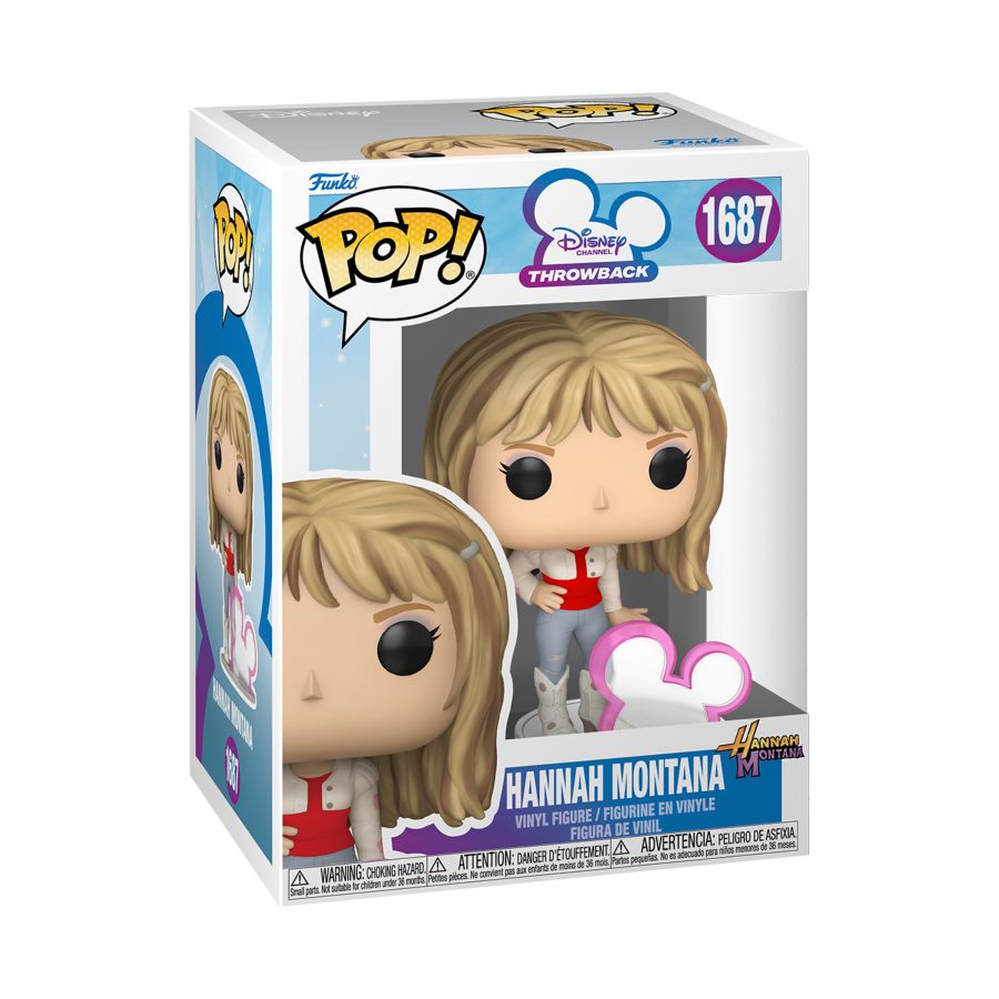Hannah Montana - Hannah Montana With Disney Channel Logo (Pop! Vinyl)
