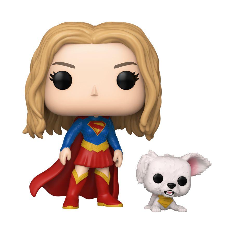 Supergirl (2026) - Supergirl With Puppy Krypto (Pop! Vinyl)