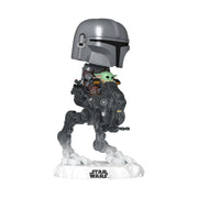 The Mandalorian & Grogu (2026) – The Mandalorian with Grogu in Imperial Remnant AT-RT (Pop! Ride)