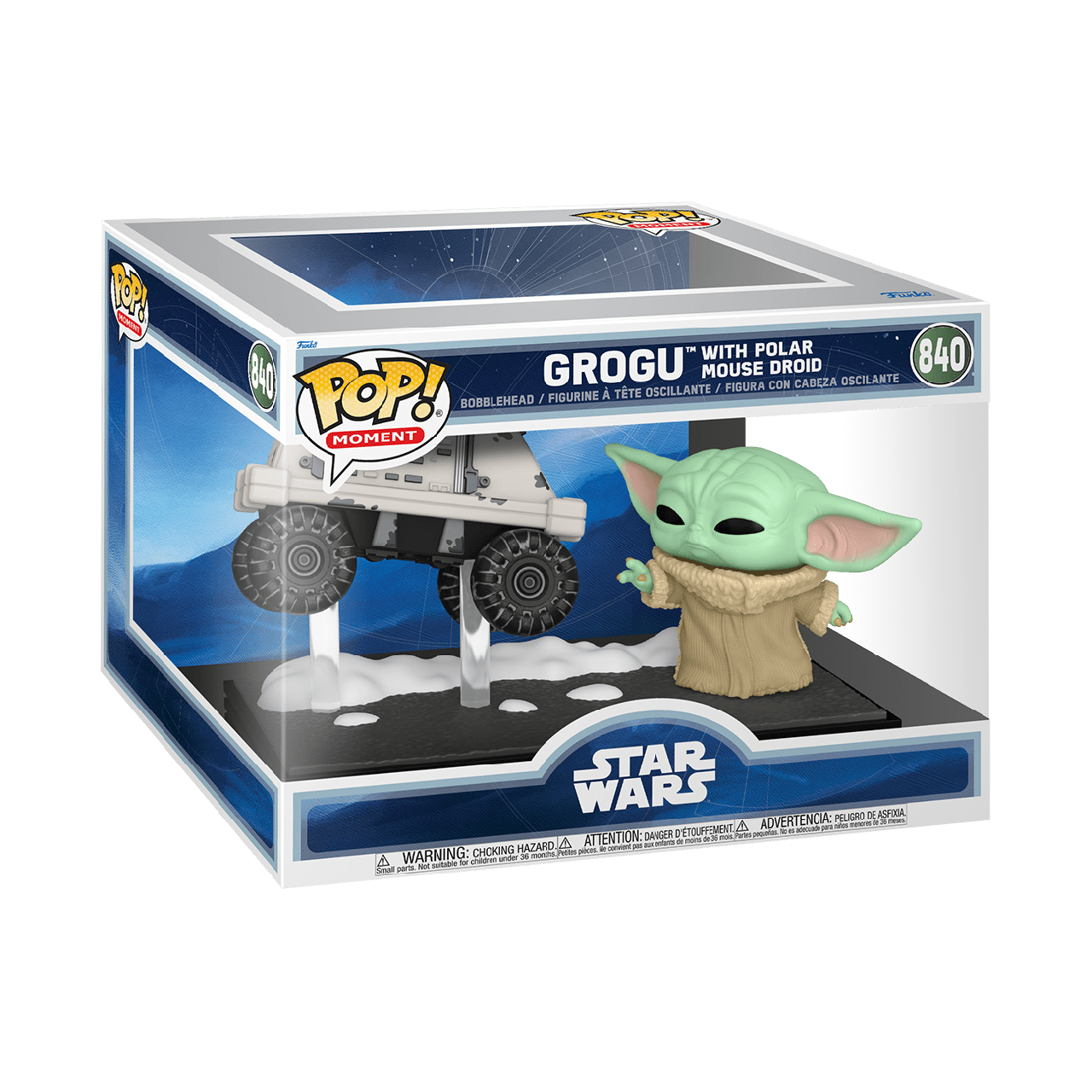 The Mandalorian And Grogu (2026) - Grogu With Polar Mouse Driod Pop! Moment (Pop! Vinyl)