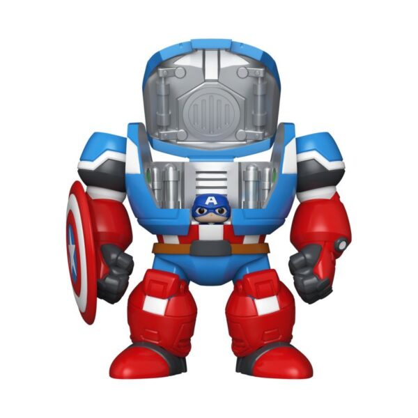 What If - Captain America With Mech Bitty (Pop! Bot)