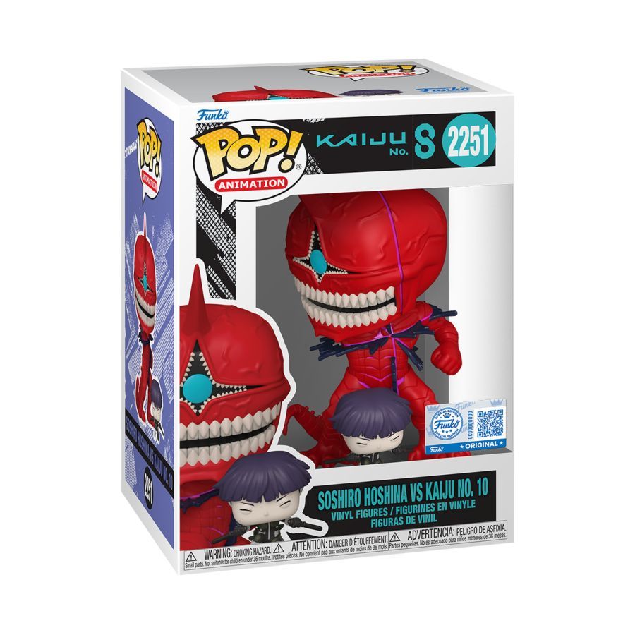 Kaiju No.8 – Soshiro Hoshina Vs Kaiju No.10 (Pop! Vinyl)