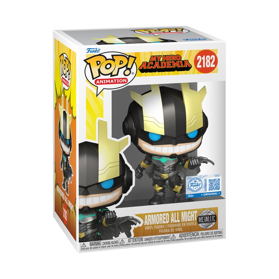 My Hero Academia - Armoured All Might Metallic (Pop! Vinyl)