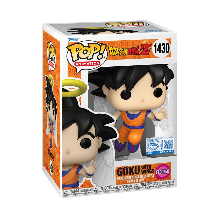 Dragon Ball Z - Goku With Flocked Wings (Pop! Vinyl)