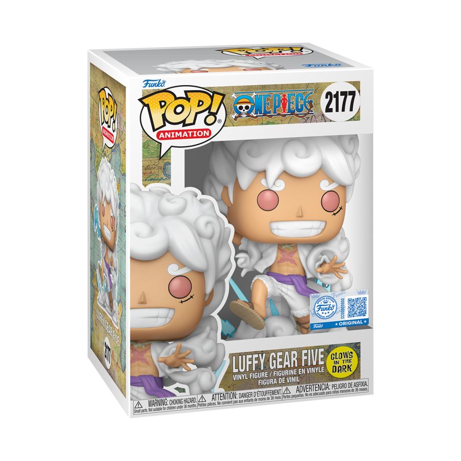One Piece - Luffy Gear 5 Glow (Pop! Vinyl)