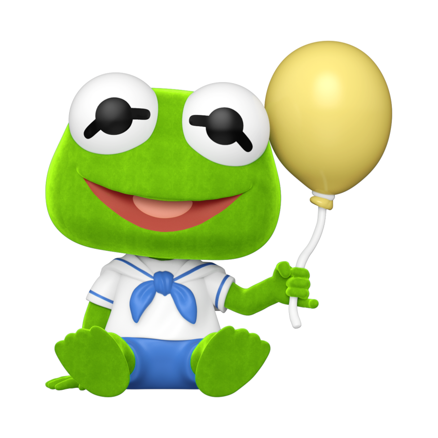 Muppets - Baby Kermit Flocked (Pop! Vinyl)