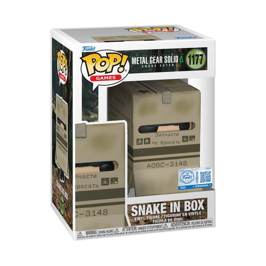 Metal Gear Solid 3: Snake Eater - Snake In Box (Pop! Vinyl)