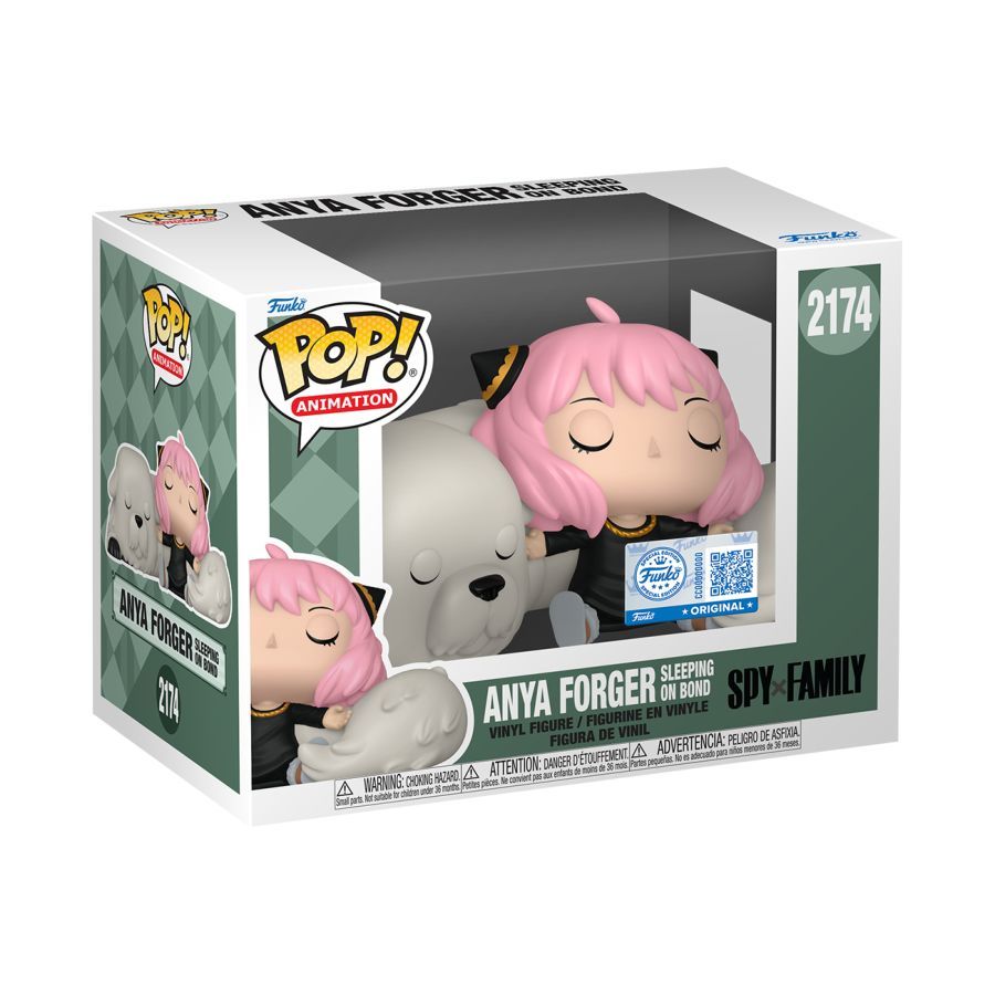 Spy x Family – Anya Sleeping on Bond (Pop! Premium)