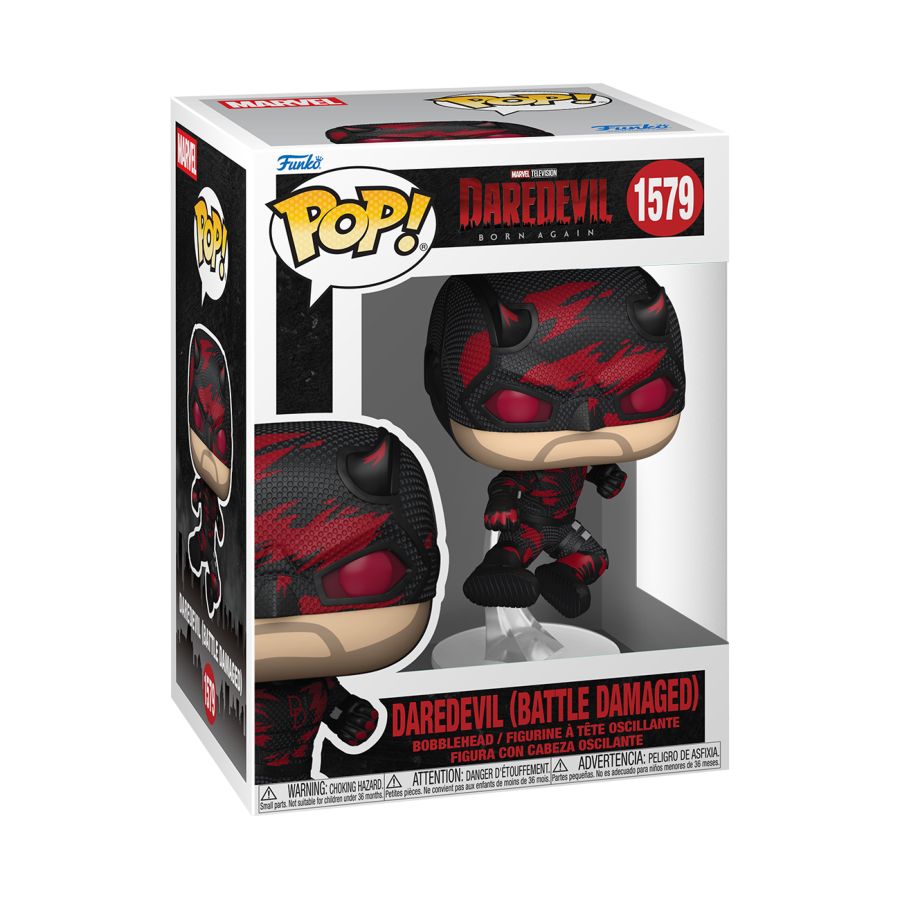 Daredevil: Born Again - Daredevil Battle Damaged (Pop! Vinyl)