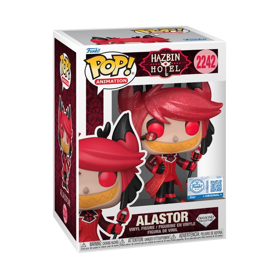 Hazbin Hotel - Alastor Diamond Glitter (Pop! Vinyl)