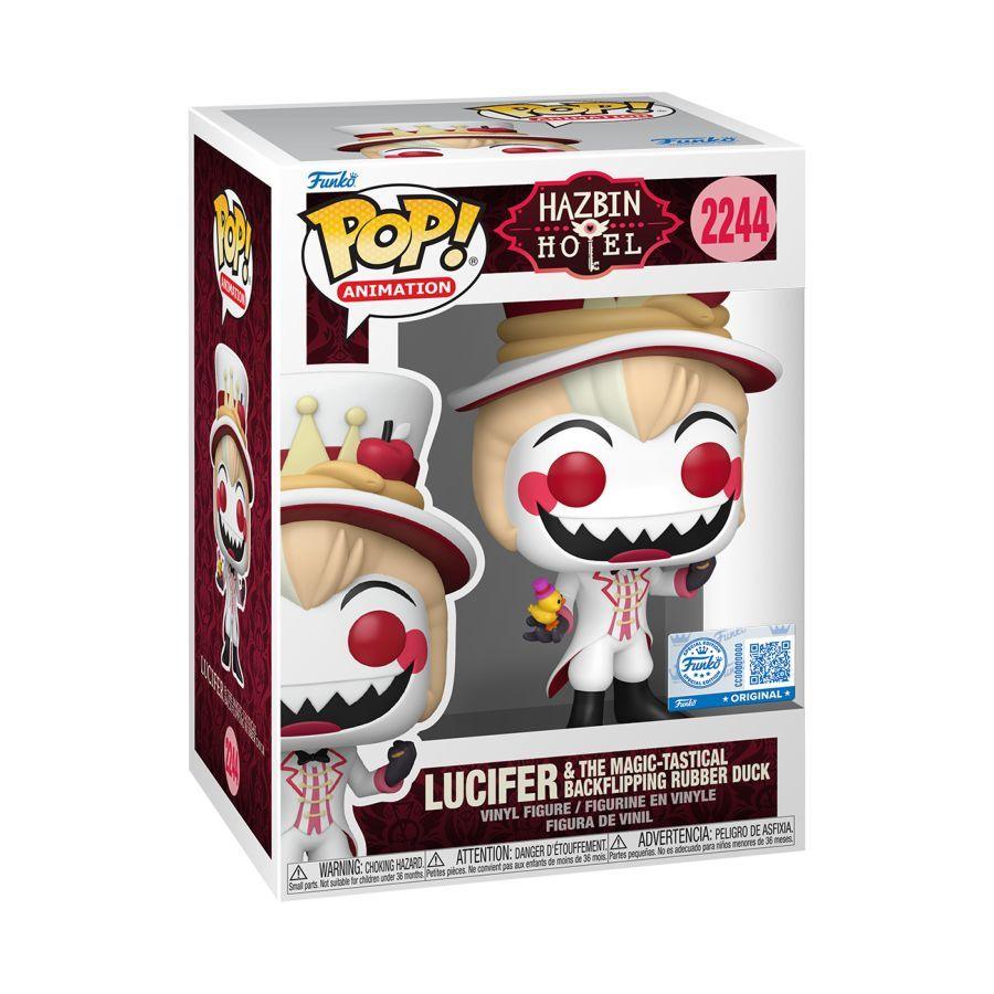Hazbin Hotel - Lucifer And Magic-Tastical Backflipping Rubber Duck (Pop! Vinyl)