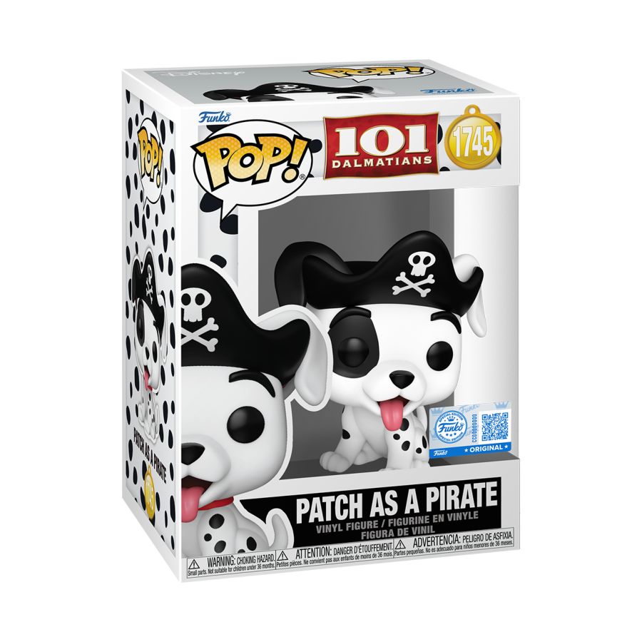 101 Dalmatians - Patch As A Pirate (Pop! Vinyl)
