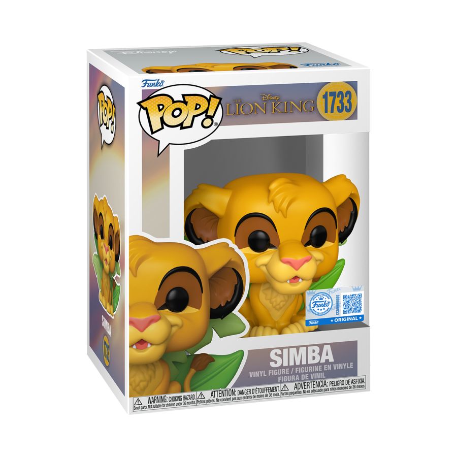 Lion King - Simba V2 (Pop! Vinyl)