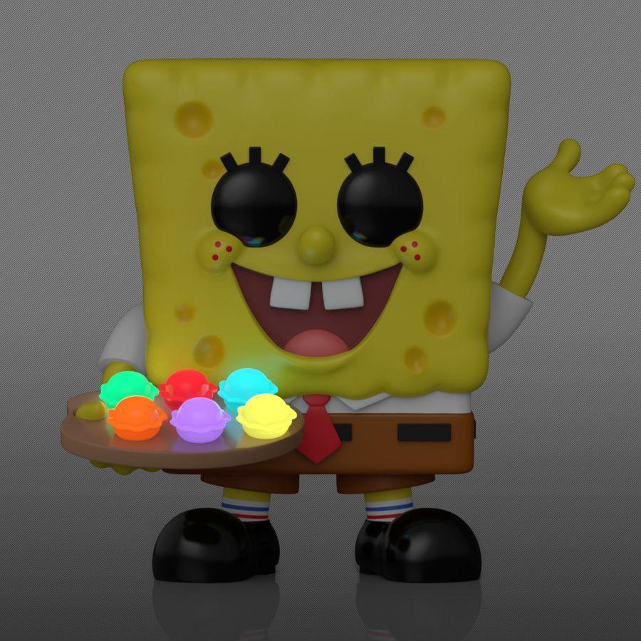 Spongebob Squarepants – Spongebob with Patties Glow (Pop! Vinyl)