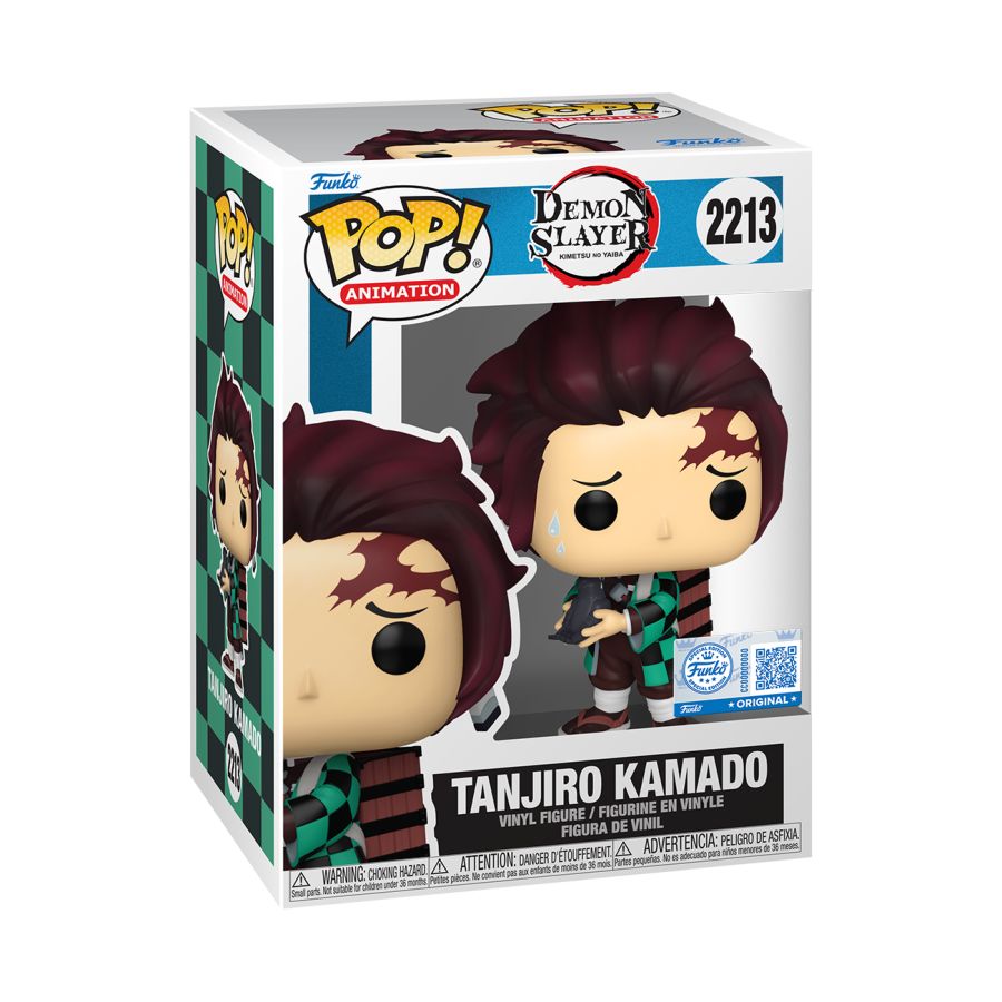 Demon Slayer - Tanjiro Kamado With Crow (Pop! Vinyl)