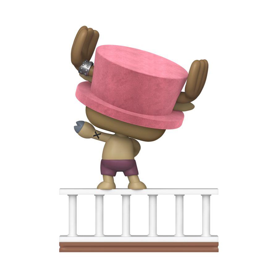 One Piece - Tony Tony Chopper Flocked Build-A-Scene (Pop! Vinyl)