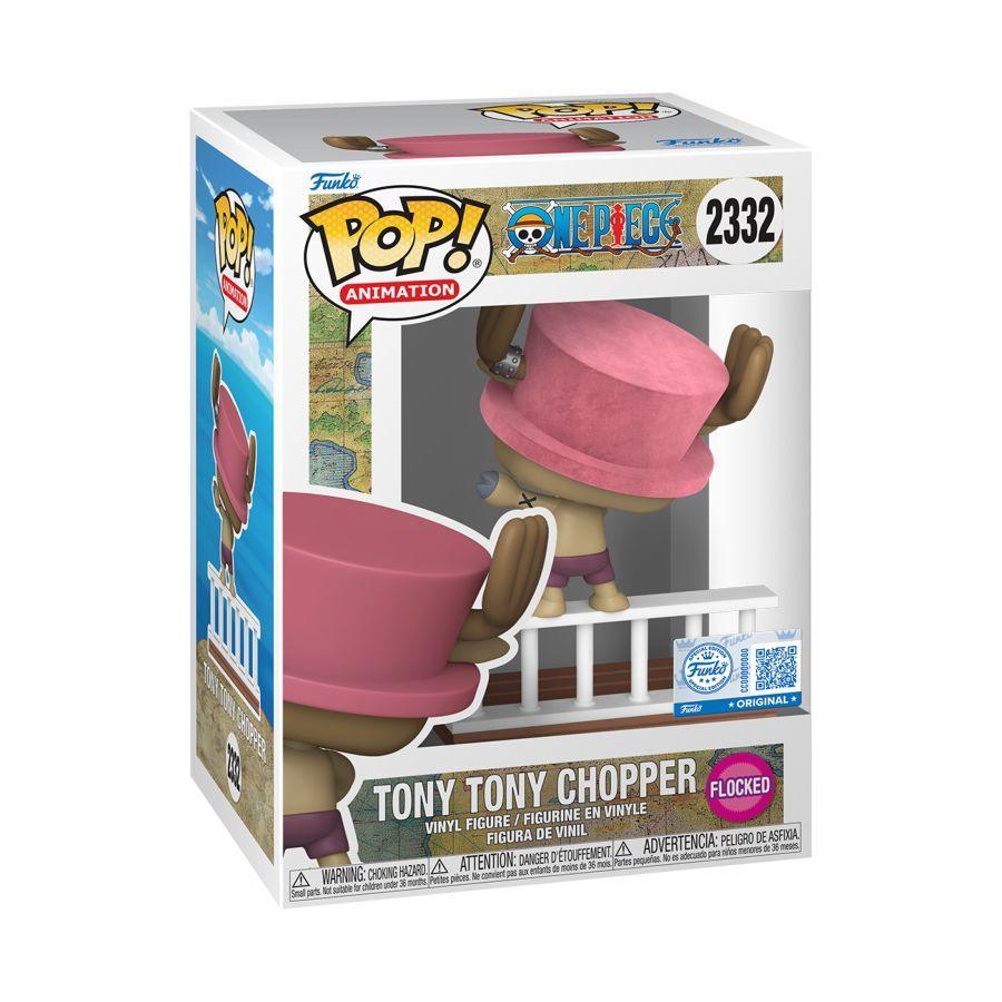 One Piece - Tony Tony Chopper Flocked Build-A-Scene (Pop! Vinyl)