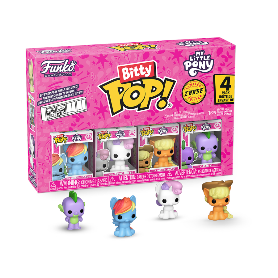 My Little Pony - Rainbow Dash Bitty 4-Pack (Pop! Vinyl)