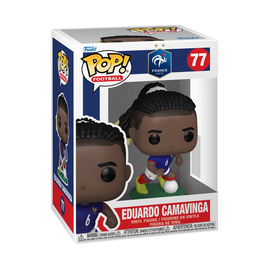 Football: France - Eduardo Camavinga (Pop! Vinyl)
