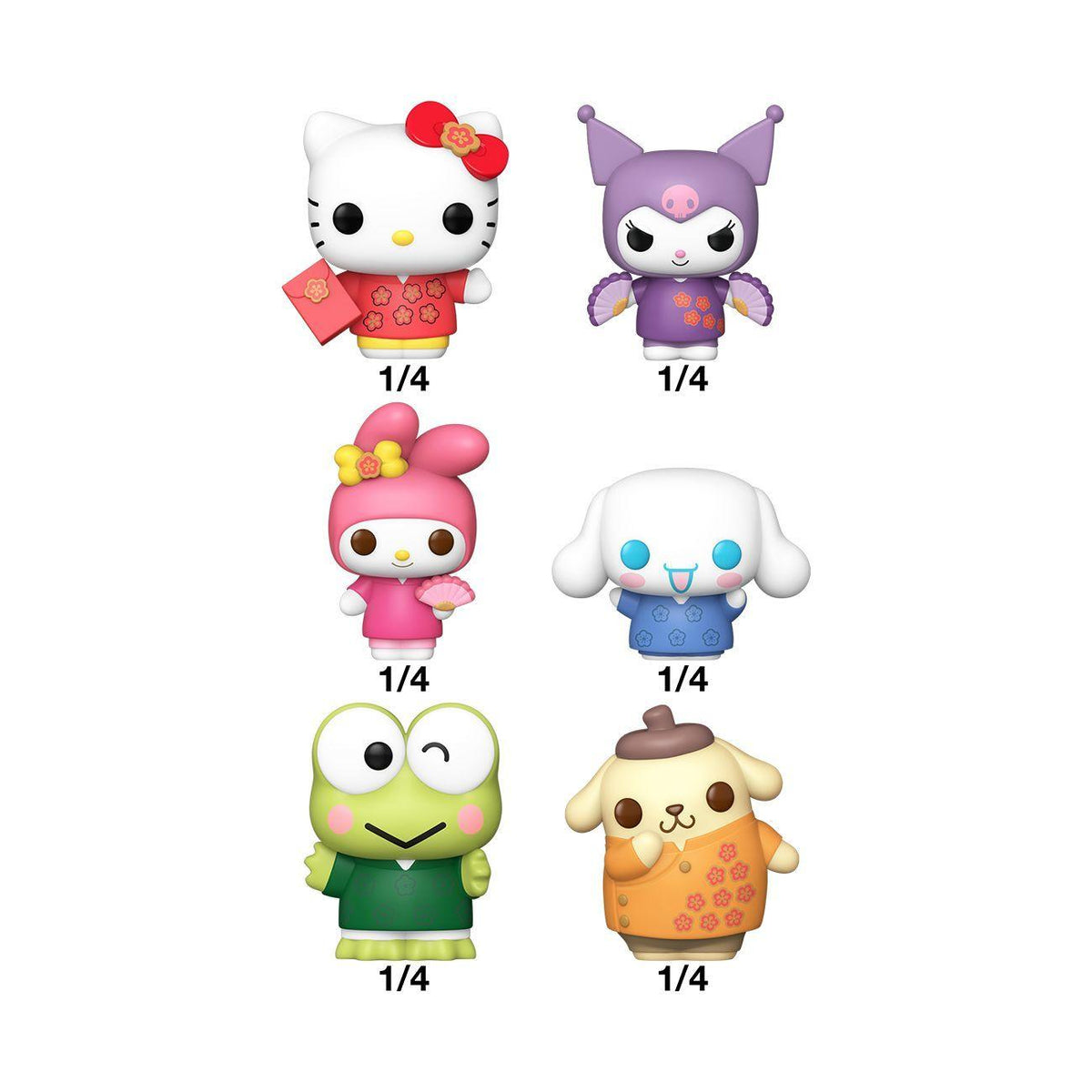 Hello Kitty - Lunar New Year (Bitty Pop! Blind Bag Assortment) (Display of 24)