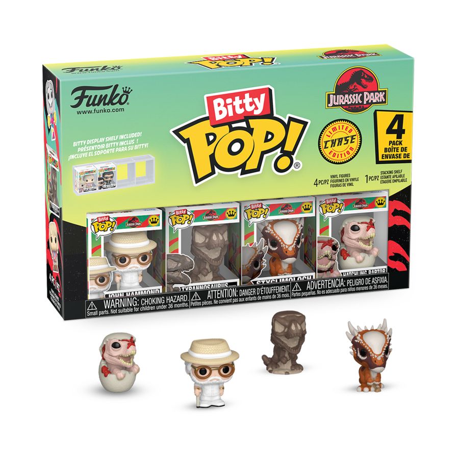 Jurassic Park - Velociraptor Bitty 4-Pack (Pop! Vinyl)