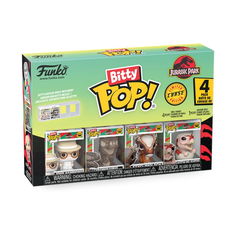 Jurassic Park - Velociraptor Bitty 4-Pack (Pop! Vinyl)
