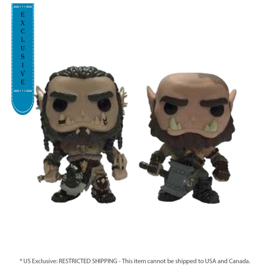 Warcraft Movie - Durotan & Orgrim (Pop! Vinyl)