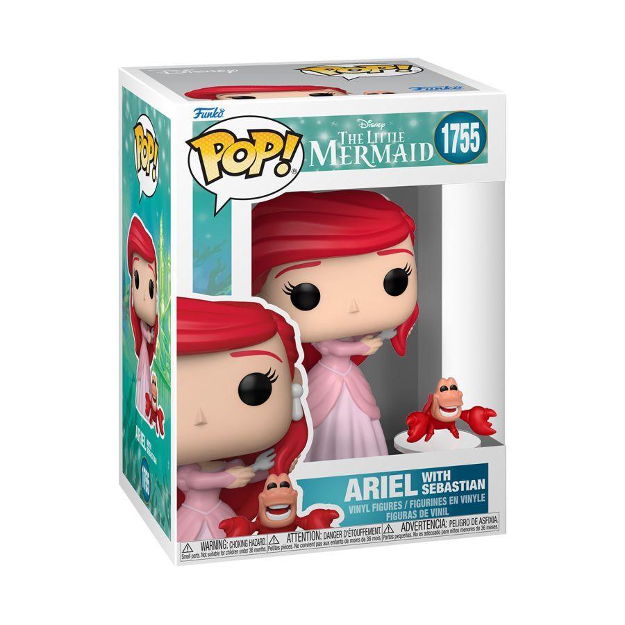 Little Mermaid (1989) - Ariel With Sebastian (Pop! Vinyl)