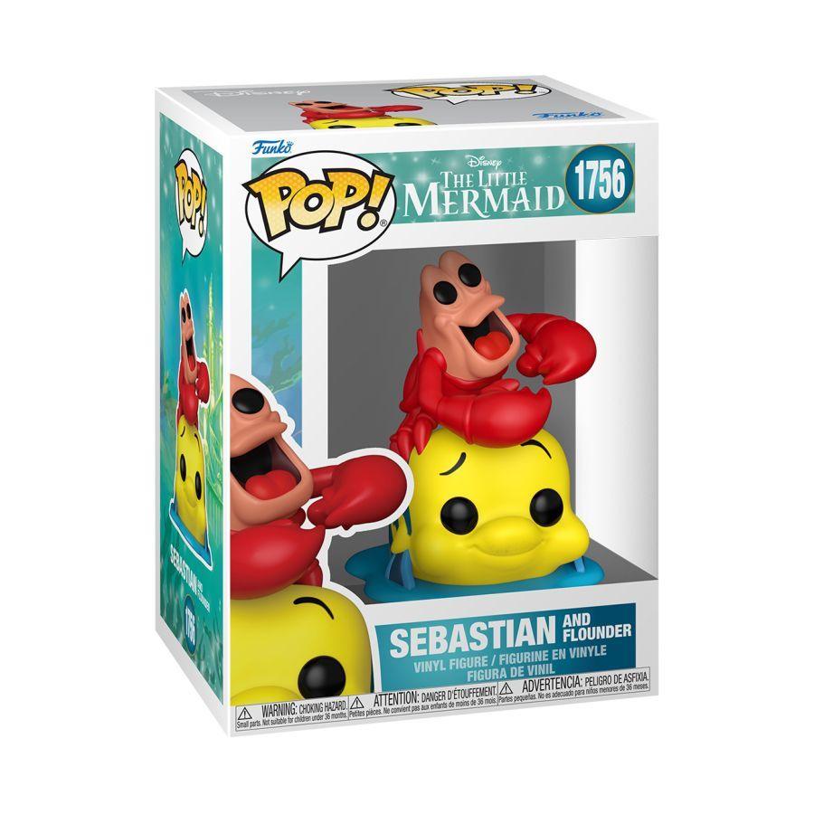 Little Mermaid (1989) - Sebastian And Flounder (Pop! Vinyl)