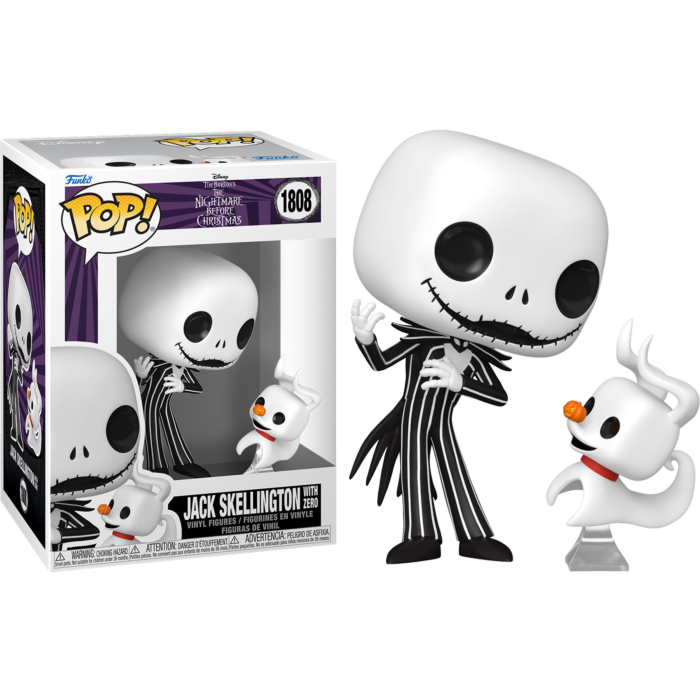 The Nightmare Before Christmas - Jack & Zero (Pop! Vinyl)