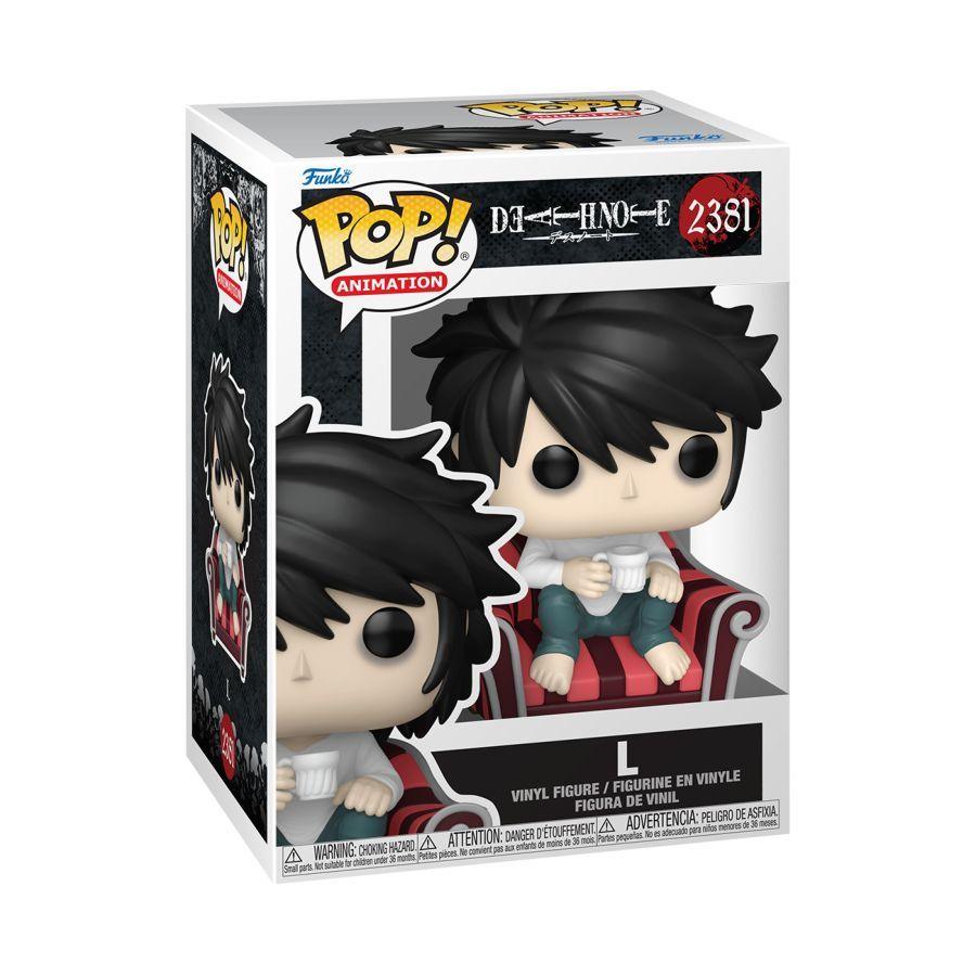 Death Note - L On Chair (Pop! Vinyl)