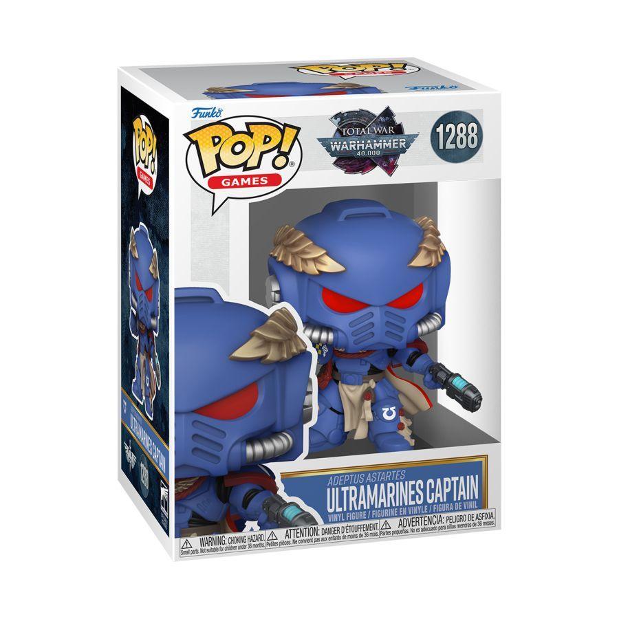 Total War: Warhammer 40,000 - Ultramarines Captain (Pop! Vinyl)