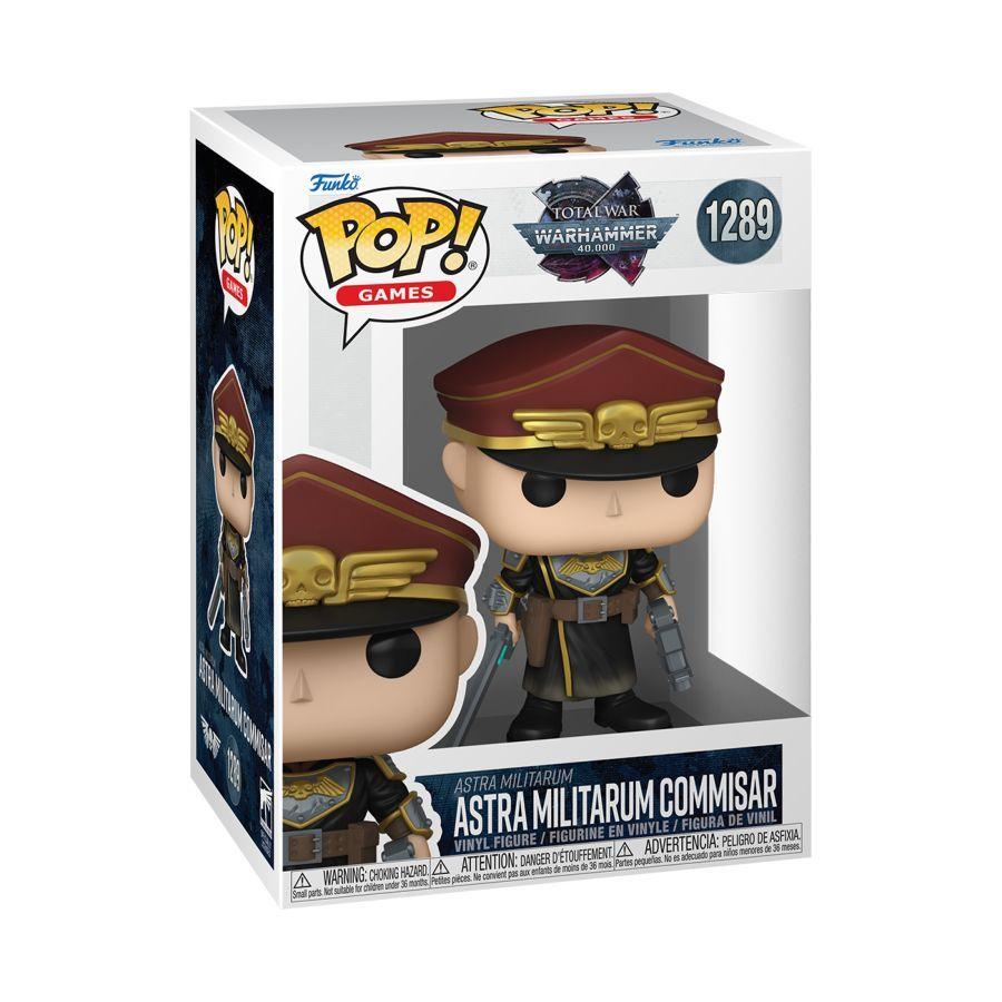 Total War: Warhammer 40,000 - Astra Militarum Commissar (Pop! Vinyl)