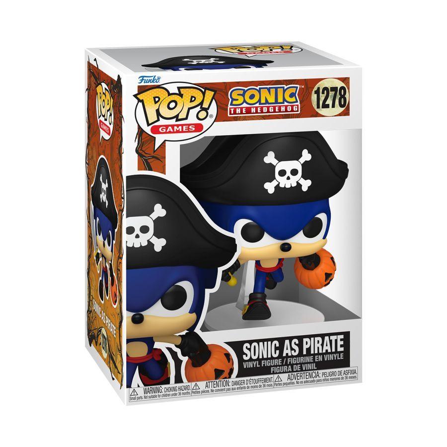 Sonic the Hedgehog – Sonic as Pirate Halloween (Pop! Vinyl)