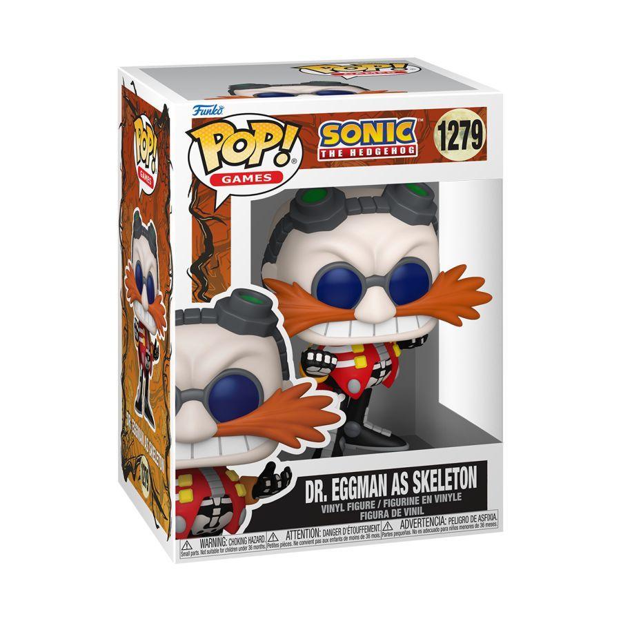 Sonic the Hedgehog – Dr. Eggman as Skeleton Halloween (Pop! Vinyl)