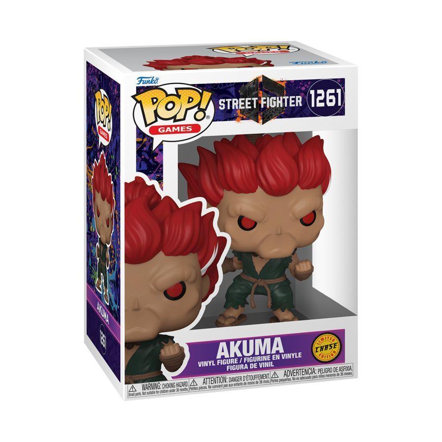Street Fighter 6 – Akuma with Chase (Pop! Vinyl)