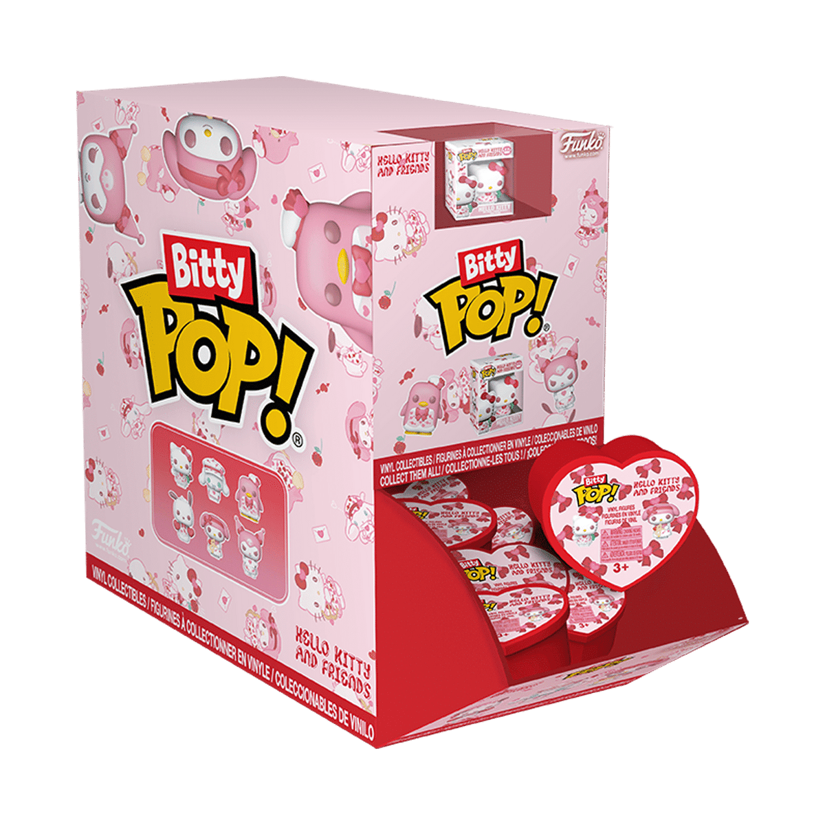 Hello Kitty - Valentines Blind Heart Shaped Capsule Bitty Pop! ASST (24ct)