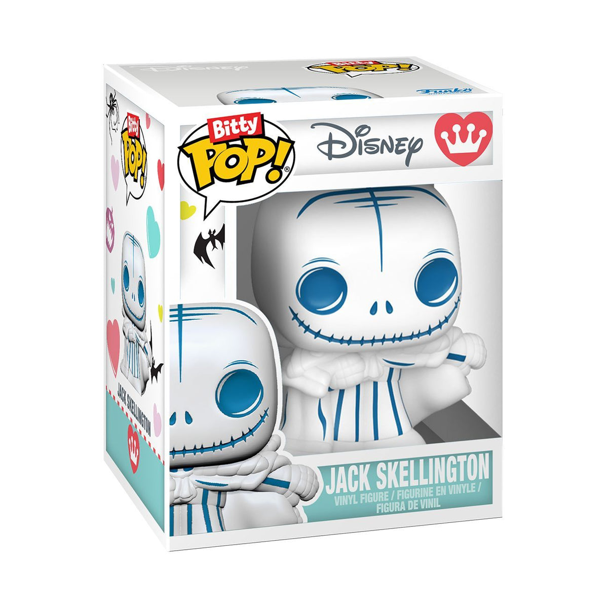 The Nightmare Before Christmas - Blind Heart Shaped Capsule Bitty Pop! Assortment (Display of 24