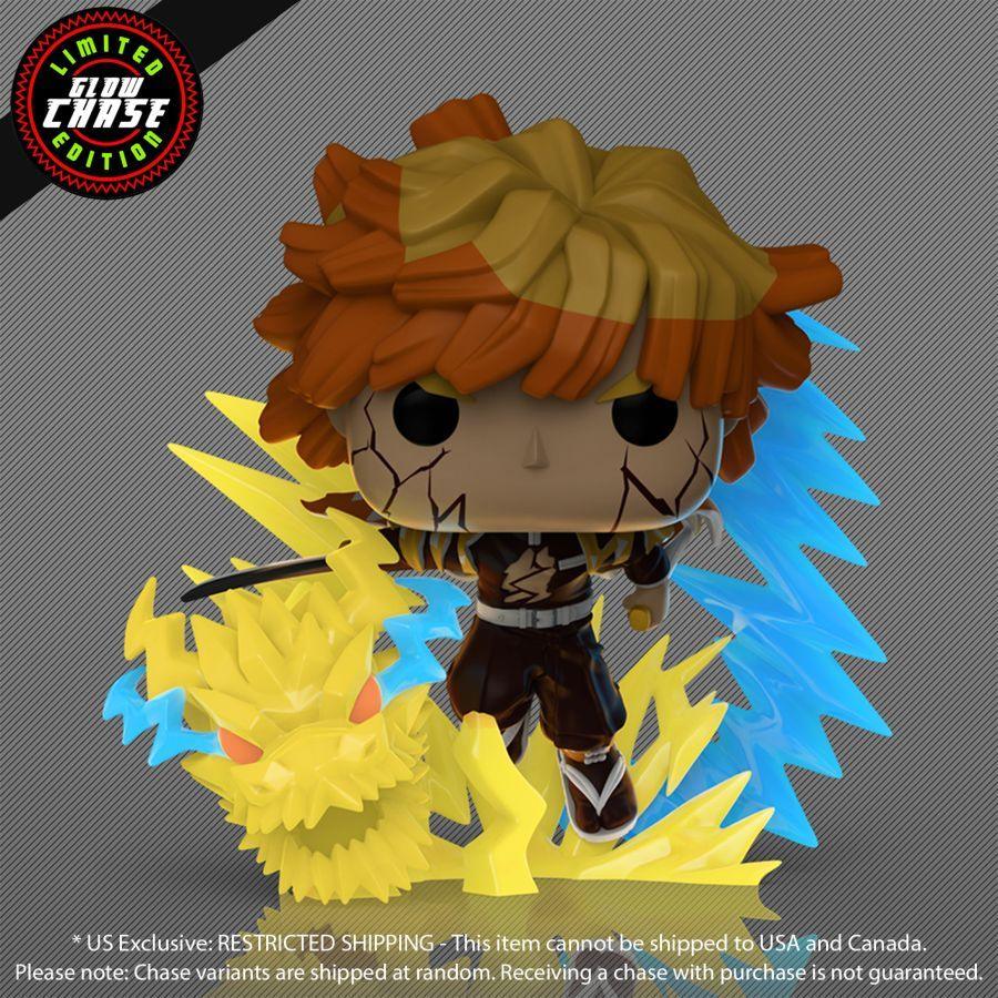 Demon Slayer: Infinity Castle – Zenitsu 7th Form (Pop! Premium)